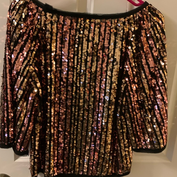 Sequin blouse small - Picture 4 of 4